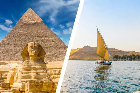 Egypte : Combiné croisière et hôtel Flânerie sur le Nil et découverte du Caire