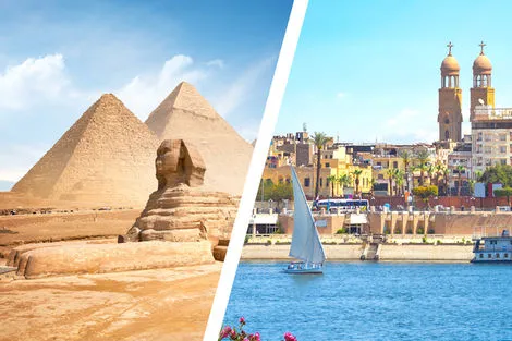 vol+hotel Combiné Splendeurs du Caire et du Nil Egypte Le Caire