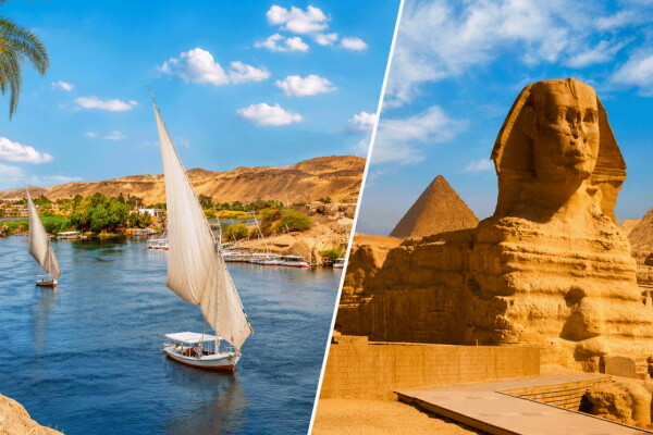 Egypte : Combiné croisière et hôtel Des trésors du Nil aux pyramides du Caire