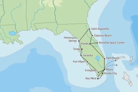 (fictif) - Circuit L'Essentiel de la Floride & extension de 2 nuits à Miami Miami Etats-Unis