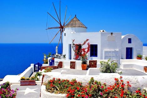 (fictif) - Combiné hôtels Combiné dans les Cyclades depuis Athènes - Santorin et Mykonos 3* Athenes Grece