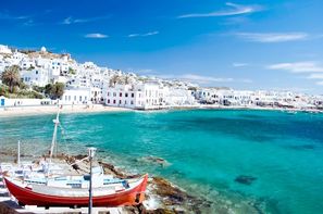 Grece-Athenes, Combiné hôtels Combiné 3 îles : Mykonos - Paros - Santorin en 15 jours