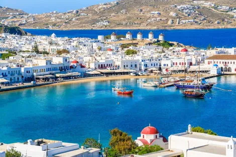 Combiné ATHENES / ÏLES DE SANTORIN & DE PAROS Grece Athenes