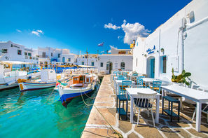 Grece-Athenes, Combiné hôtels Combiné 2 îles : Paros - Santorin en 8 jours 3*