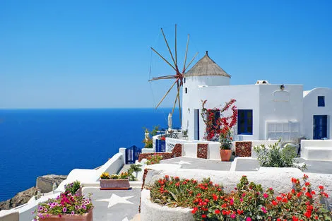 vol+hotel Combiné 2 îles: Paros - Santorin 2* en 8 jours Grece Athenes