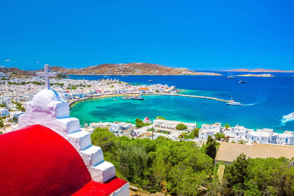 Grece : Combiné hôtels Combiné 3 îles Mykonos - Naxos - Santorin en 14 nuits