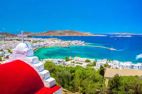 Grece : Combiné hôtels Combiné 3 îles Mykonos - Naxos - Santorin en 14 nuits
