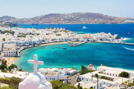 vol+hotel Combiné Combiné 3 îles : Santorin - Paros - Naxos en 15 jours en 2* et 3* Grece Santorin