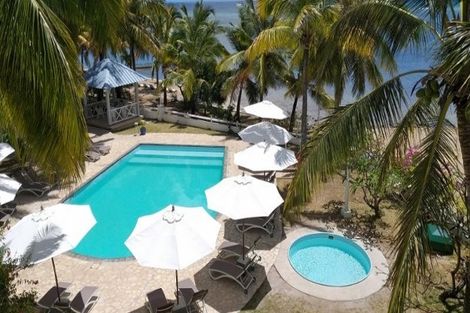 Piscine - Combiné hôtels Rodrigues & île Maurice: Les cocotiers Boutik Hôtel Mahebourg Ile Maurice