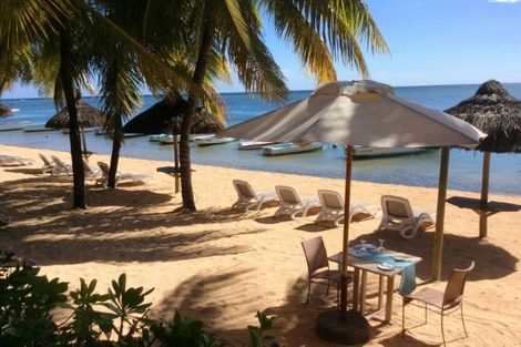 Plage - Combiné hôtels Rodrigues & île Maurice: Les cocotiers Boutik Hôtel Mahebourg Ile Maurice