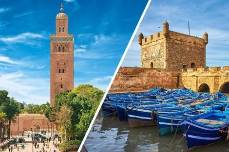 Maroc : Combiné hôtels Marrakech et Essaouira en Riad