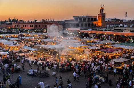 Ville - Combiné circuit et hôtel Les Villes Impériales et extension Framissima Les Idrissides 4* Marrakech Maroc