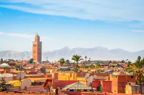 Maroc-Marrakech, Combiné circuit et hôtel Merveilles du Maroc : entre désert et kasbahs + extension Jumbo Targa Aqua Parc Resort 7 nuits