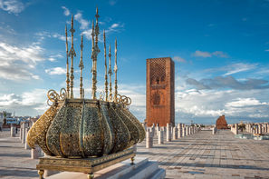 Maroc-Marrakech, Combiné circuit et hôtel Les Villes Impériales et extension Framissima Les Idrissides