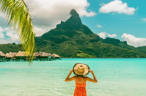 Polynesie Francaise-Papeete, Combiné hôtels 4 îles : Tahiti, Moorea, Raiatea et Bora Bora 2* sup