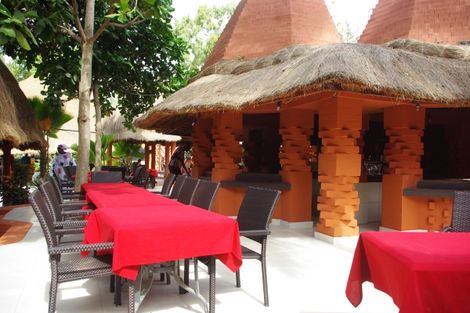 Restaurant - Combiné circuit et hôtel Lion de Fathala + extension Bougainvillées 4* Dakar Senegal