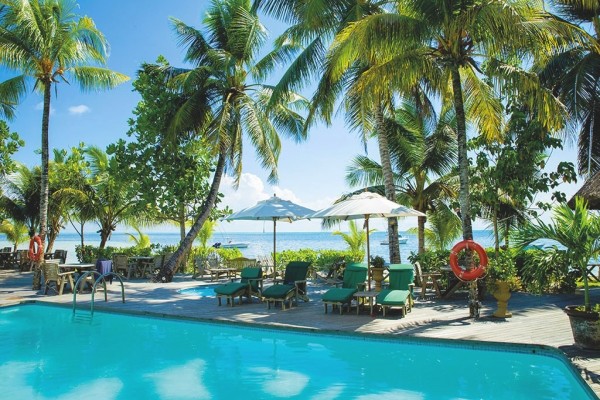 Piscine - Les 2 îles : Praslin Indian Ocean Lodge + Mahé Avani Seychelles Barbaron