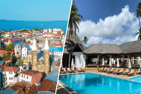 Tanzanie : Combiné hôtels The Neela Boutique Hotel 5* & Ôclub Select SBH Monica Zanzibar