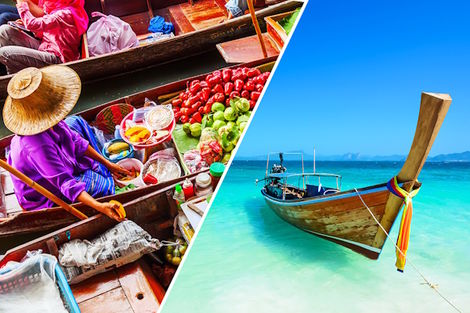 Thailande : Combiné hôtels Four Wings 4* & Ôcity Xperience Sabai Sabai 4* et extension Ôclub Experience Emerald Beach Resort