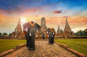 Thailande-Bangkok, Combiné circuit et hôtel Beautés du Siam & extension 6 nuits Methavalai Cha Am
