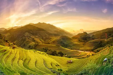 Combiné Toutes  les couleurs du Vietnam 3* et extension 5 nuits au Immersion by Fram Melia Ho Tram 5* Vietnam Hanoi