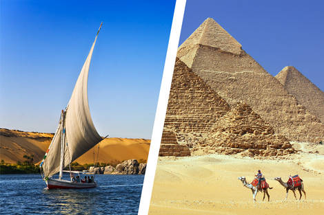 Egypte : Croisière Merveilles au Fil du Nil (avec excursion au Caire)