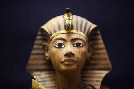 Statuette Pharaon au mus\u00E9e du Caire