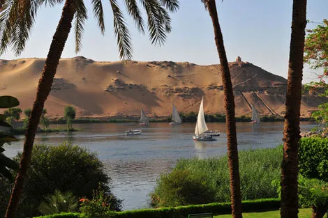 Le Nil vue d'Assouan