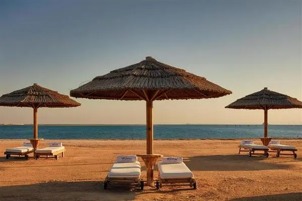 Plage - The Cascades Golf Resort & Spa 5* Hurghada Egypte