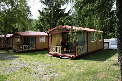 France : Chalet Flower Camping Les Bouleaux