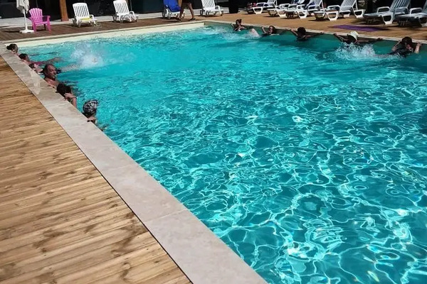 France : Camping La Berge Fleurie