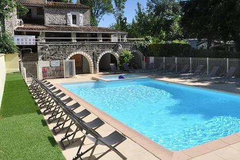 France : Camping les Rives d'Auzon