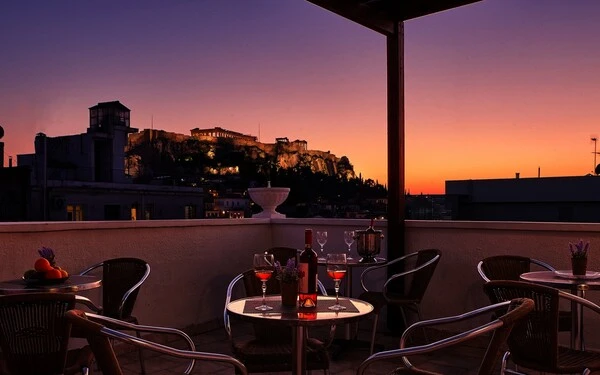 Grèce : Les Cyclades : Hôtel Athos