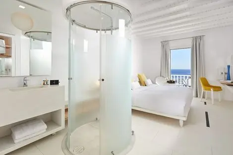 Salle de bain - Myconian Ambassador Hotel Relais & Chateaux 5* Mykonos Grece