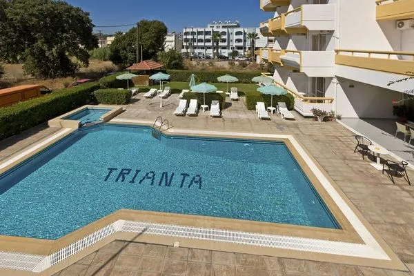 Hôtel Trianta Hotel Apartmentos Rhodes Iles Grecques