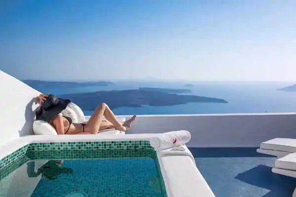 Hôtel Aliko Luxury Suites Santorin Iles Grecques