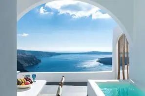 Grece-Santorin, Hôtel Aqua Luxury Suites 3*Sup