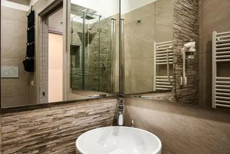 Salle de bain - Guest House Grazioli 3* Rome Italie