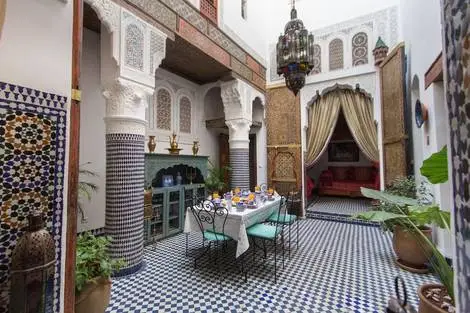 Maroc : Hôtel Riad Sanaa Rose
