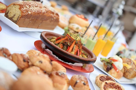 Restaurant - Amani Hotel Appart 3* Marrakech Maroc