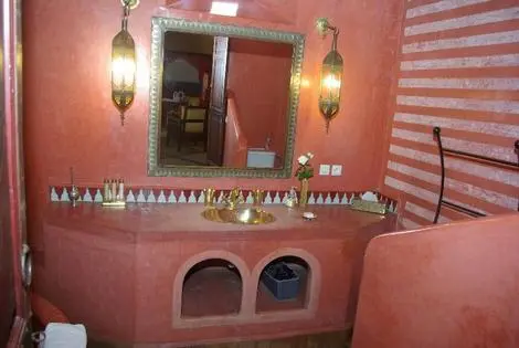 Salle de bain - Riad Dar Dialkoum 4* Marrakech Maroc