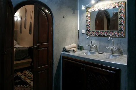 Salle de bain - Riad Zen House 3* Marrakech Maroc