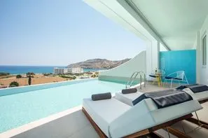 Rhodes-Rhodes, Hôtel Lindos White