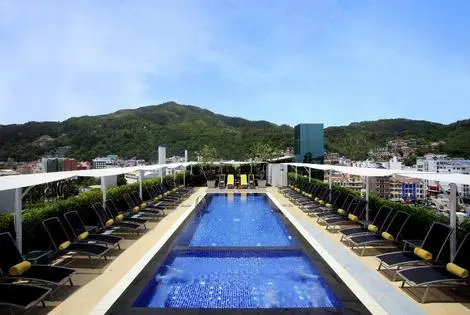 Piscine - Centra Ashlee Hotel Patong 3* Phuket Thailande