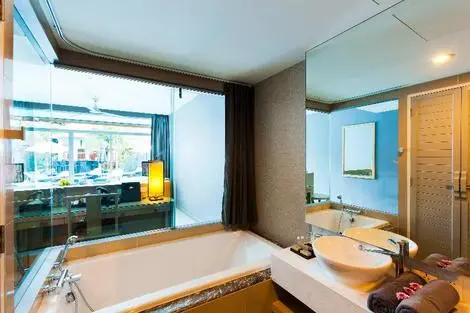 Salle de bain - Ramaburin Resort 3* Phuket Thailande