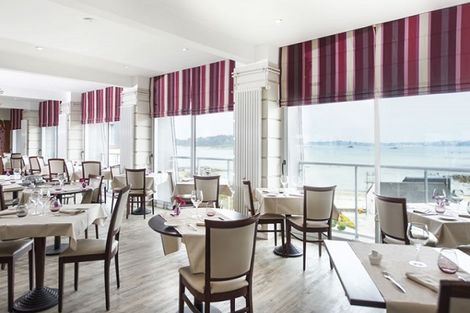 Restaurant - Hôtel Hôtel Valdys - Beau rivage 4* Roscoff France Bretagne