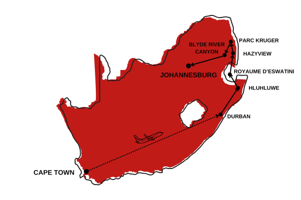 Circuit Les Trésors du Pays Arc-en-Ciel en Privatif le_cap Afrique Du Sud