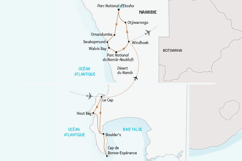 Circuit Petit groupe - Du Cap aux dunes du Namib, légendes australes le_cap Afrique Du Sud