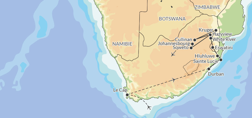 Circuit L'Afrique du Sud Intimiste le_cap Afrique Du Sud