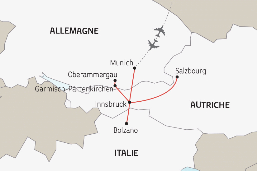 Circuit Les plus beaux marchés de Noël d'Europe munich Allemagne